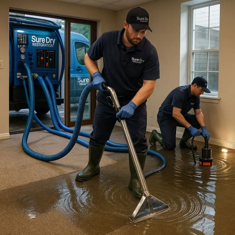 Water Extraction and Removal process in Iberville Parish, LA